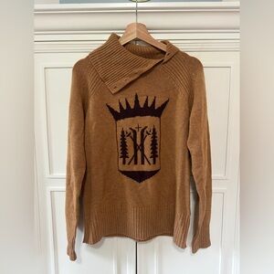 Alps & Meters Ski Race Merino Wool & Cashmere Sweater